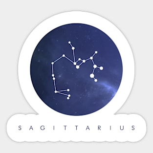 Sagittarius Constellation Sticker